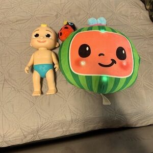 GUC COCO MELON JJ Doll & Sleeping 😴 Pillow that LIghts up & plays music